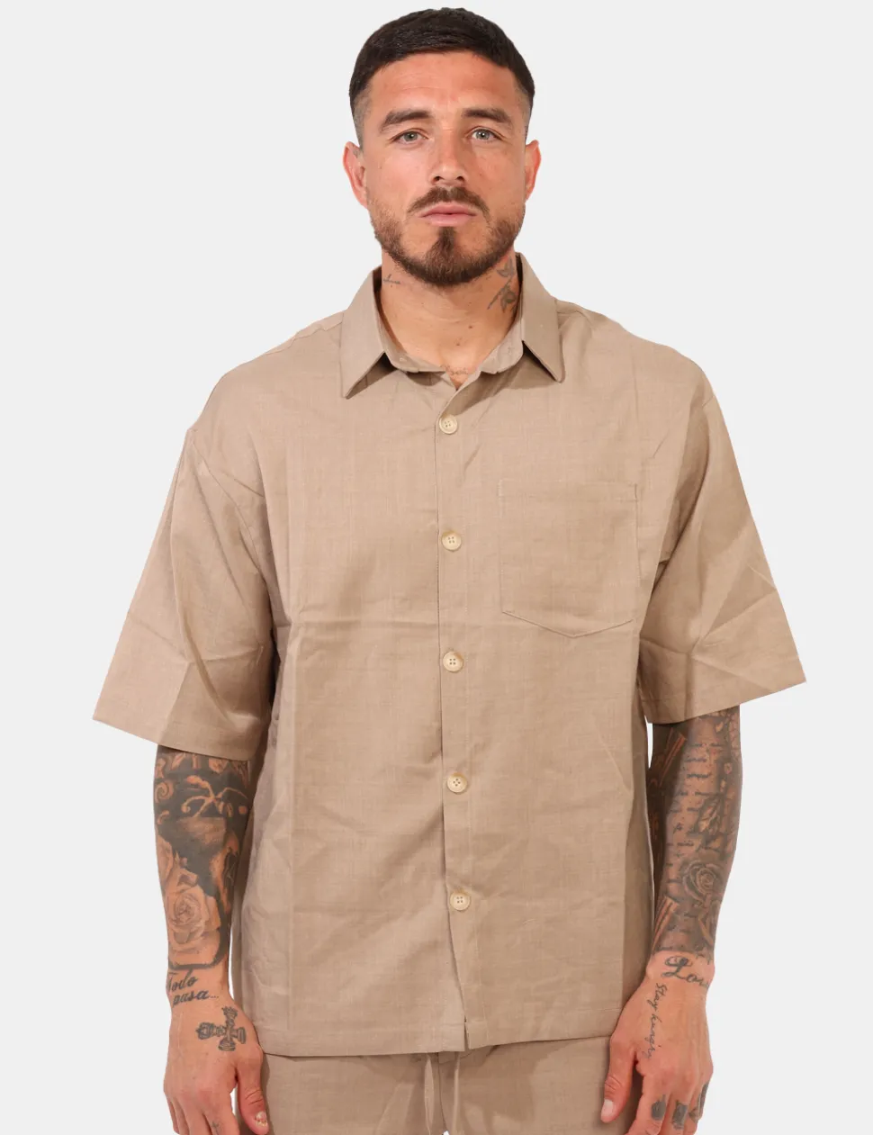 Camicia Goha Beige