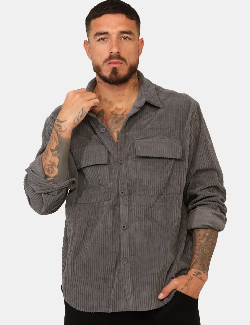 Camicia Goha Grigiio
