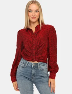 Camicia Guess Rosso