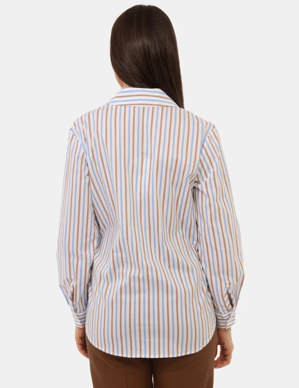 Camicia Materica Azzurra