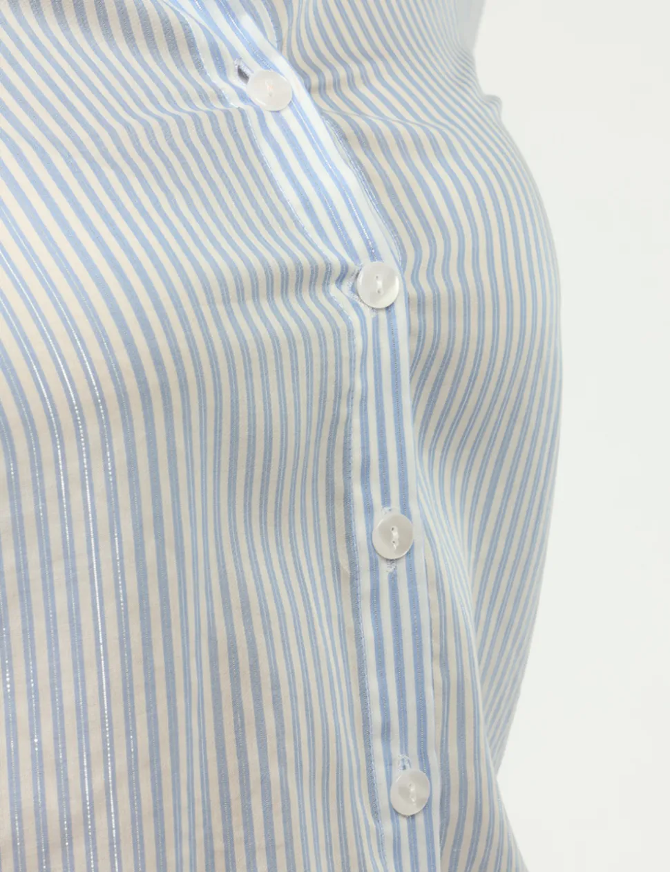 Camicia Materica Azzurra