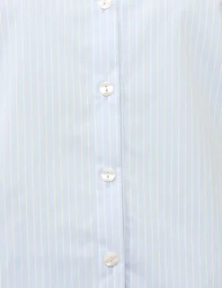 Camicia Materica Azzurro