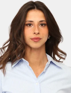 Camicia Materica Azzurro