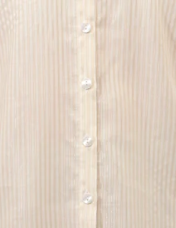 Camicia Materica Beige