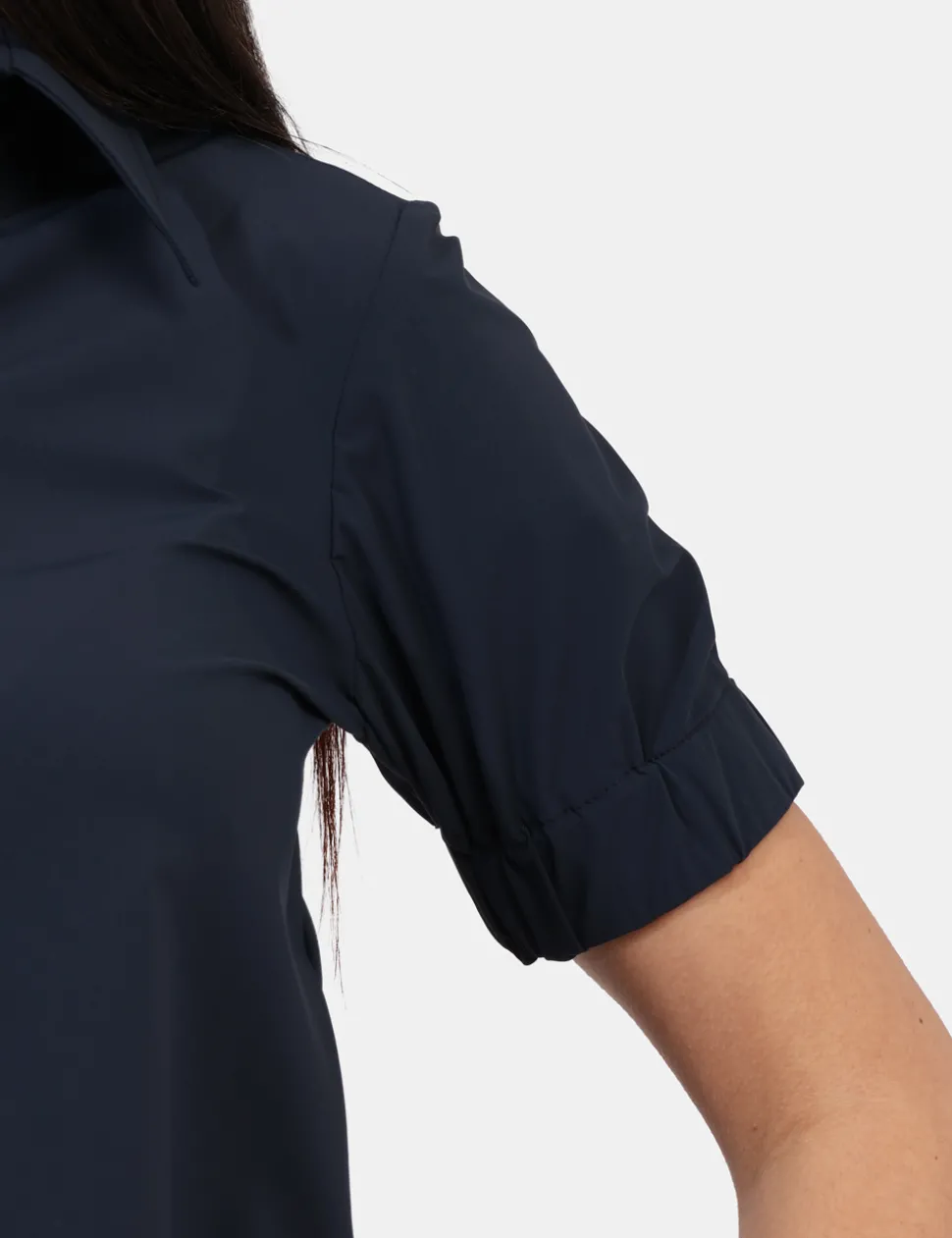 Camicia Materica Blu