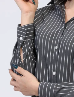 Camicia Materica Grigio