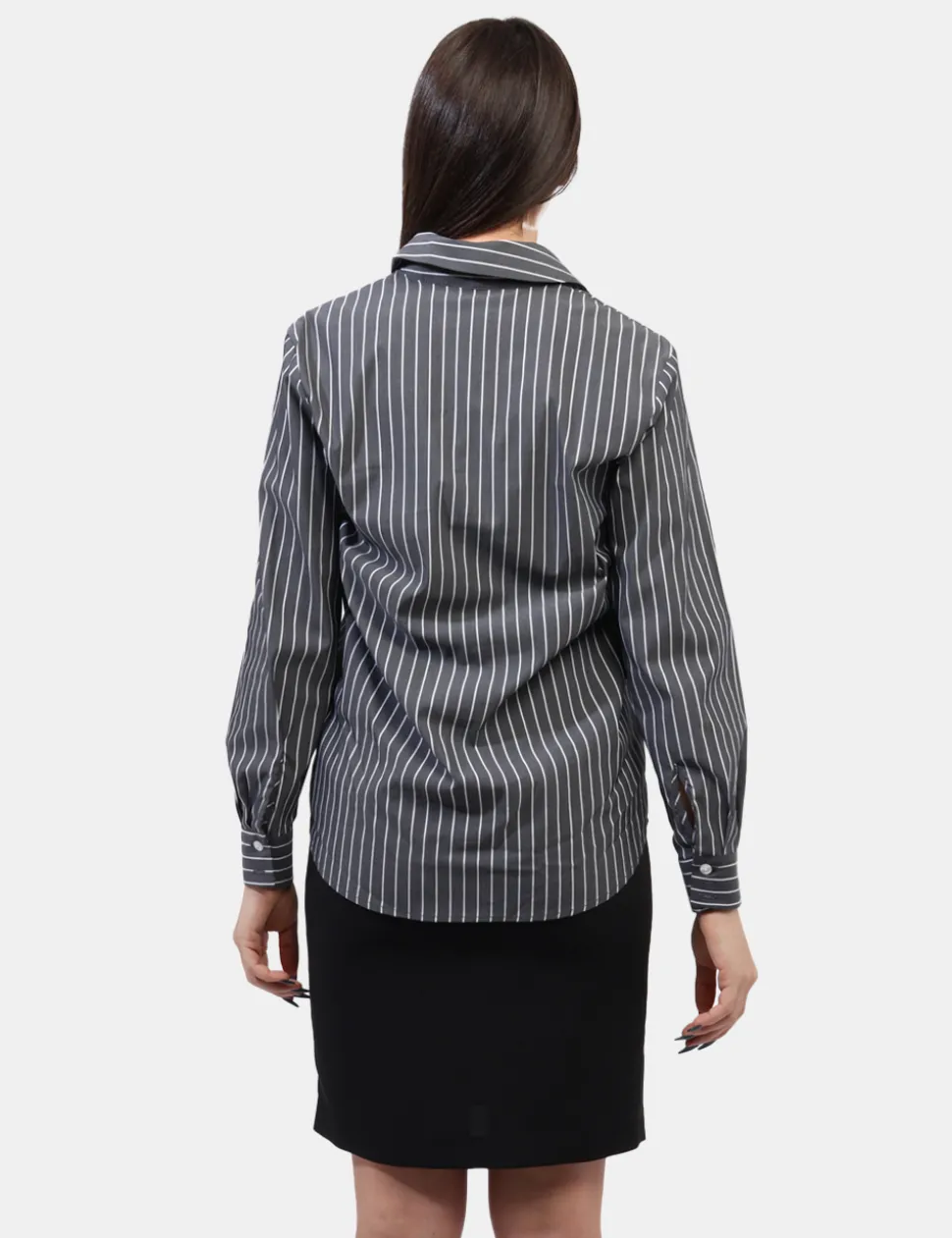 Camicia Materica Grigio