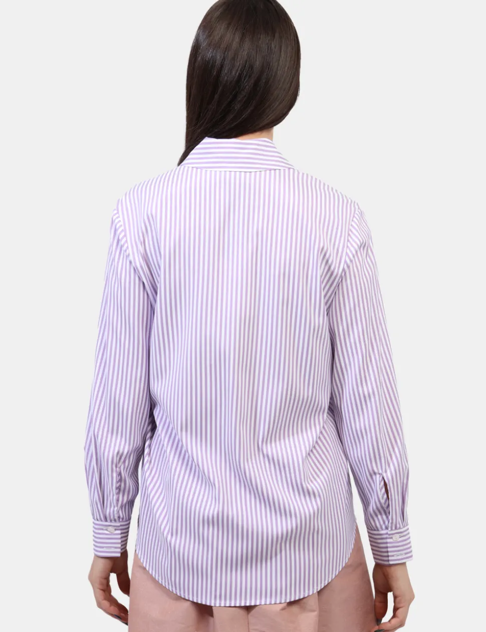 Camicia Materica Lilla