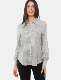 Camicia Materica Nera