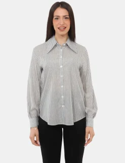 Camicia Materica Nera