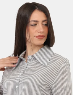 Camicia Materica Nera