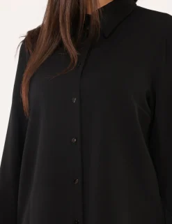 Camicia Materica Nero