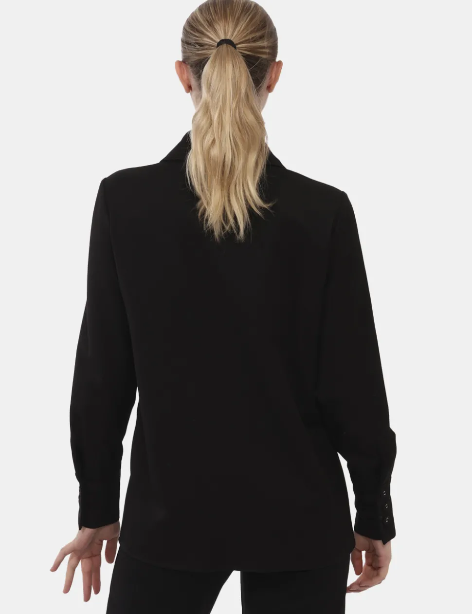 Camicia Materica Nero