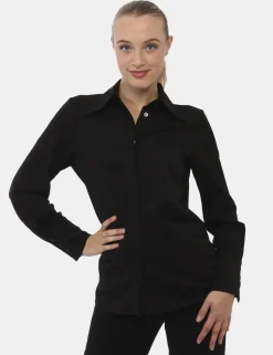 Camicia Materica Nero