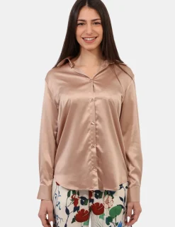 Camicia Materica Oro