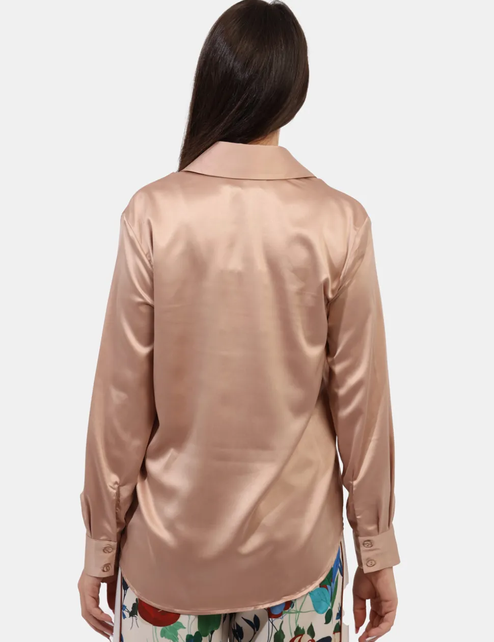 Camicia Materica Oro