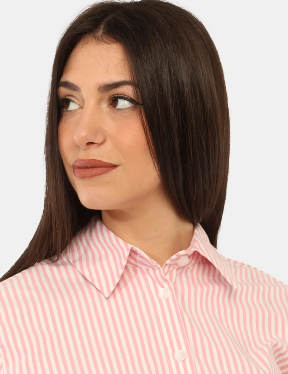 Camicia Materica Rosa