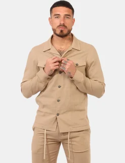 Camicia Prj22. Beige