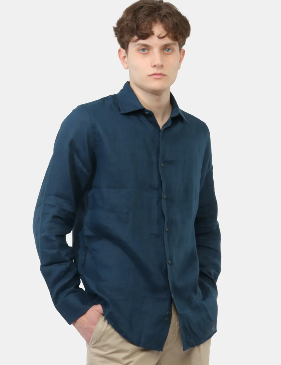 Camicia Prj22. Blu