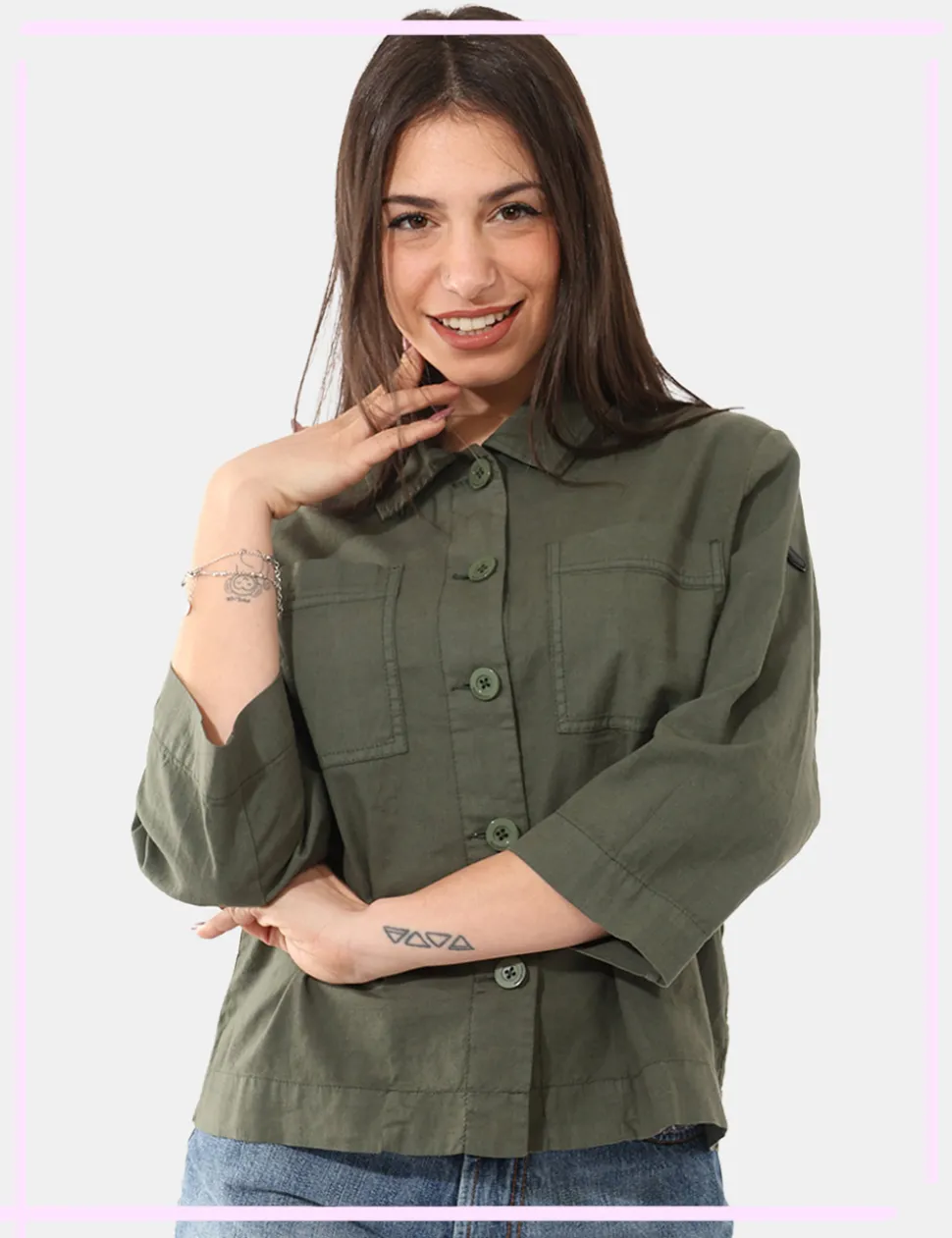 Camicia Refrigiwear Verde tg. S