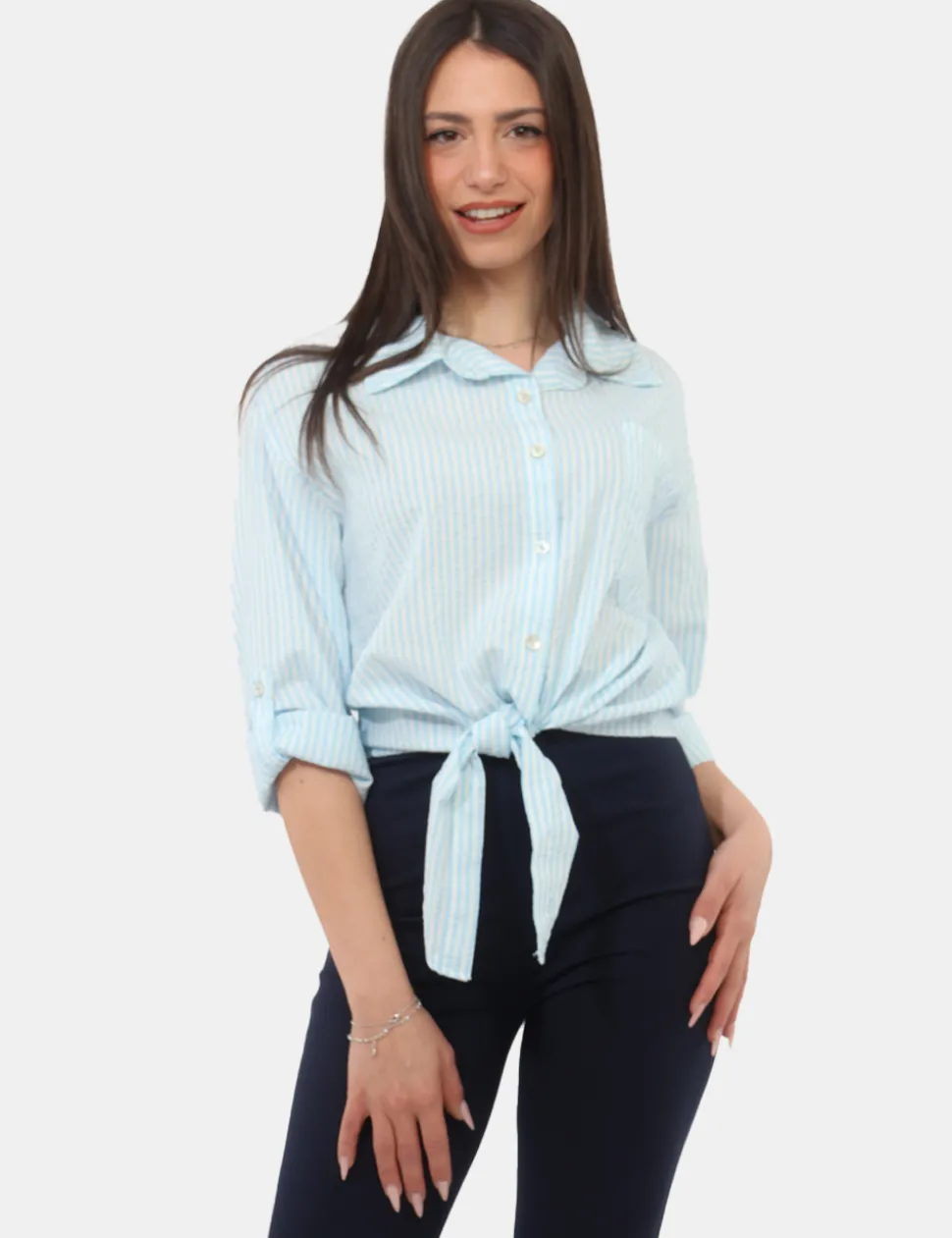 Camicia Rue De Clerie Azzurra