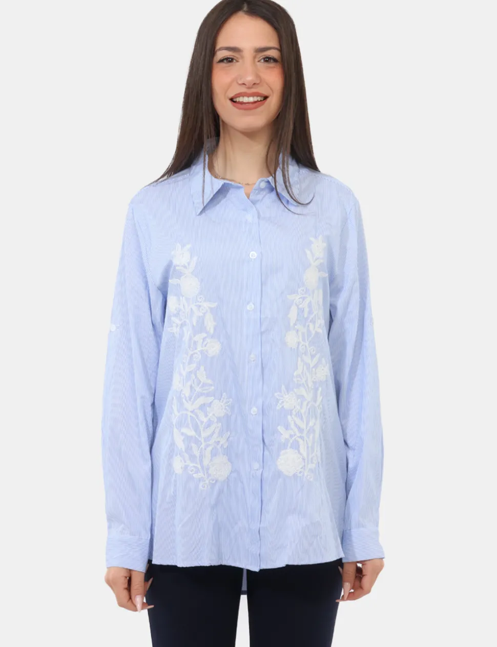 Camicia Rue De Clerie Azzurra