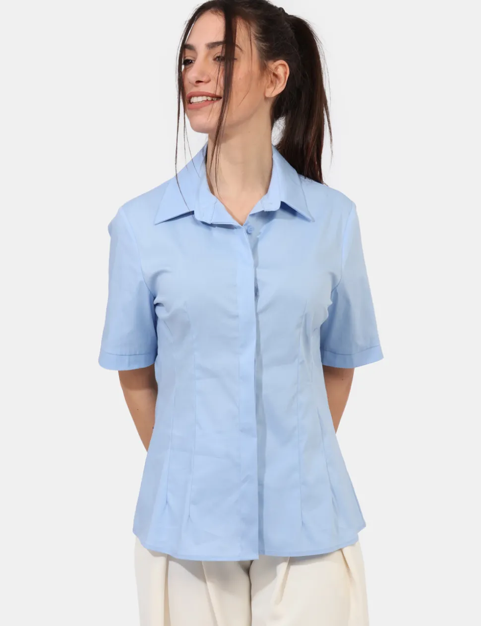 Camicia Rue De Clerie Azzurro