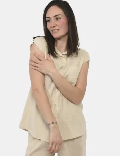 Camicia Rue De Clerie Beige