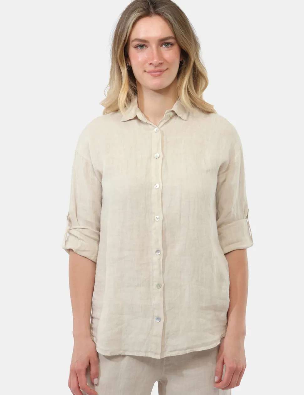 Camicia Rue De Clerie Beige