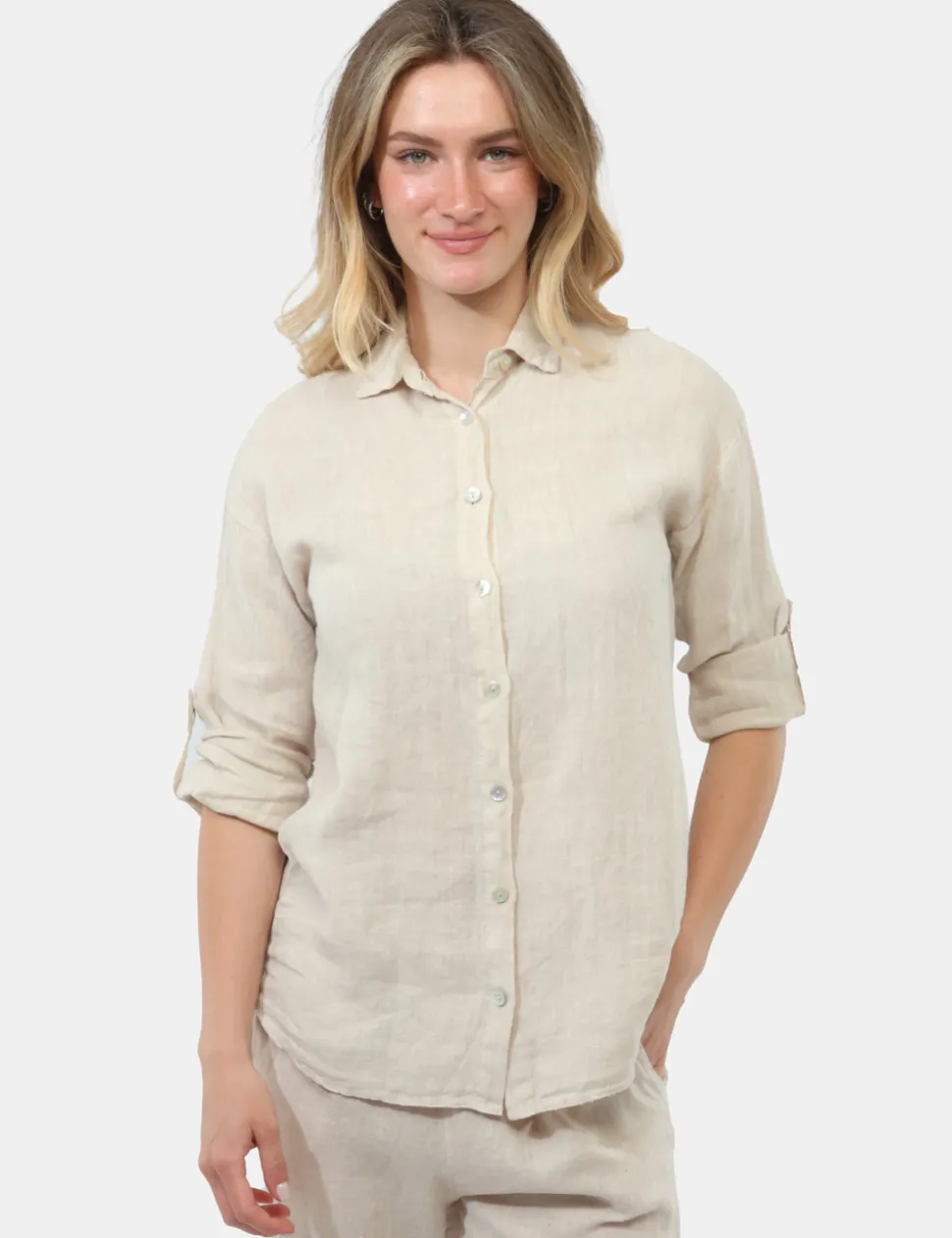 Camicia Rue De Clerie Beige