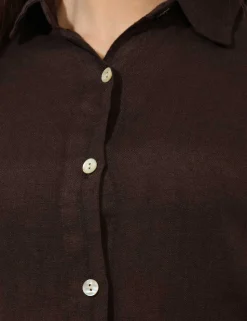 Camicia Rue De Clerie Marrone