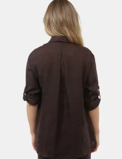 Camicia Rue De Clerie Marrone