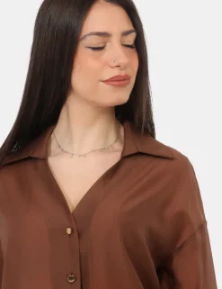 Camicia Rue De Clerie Marrone