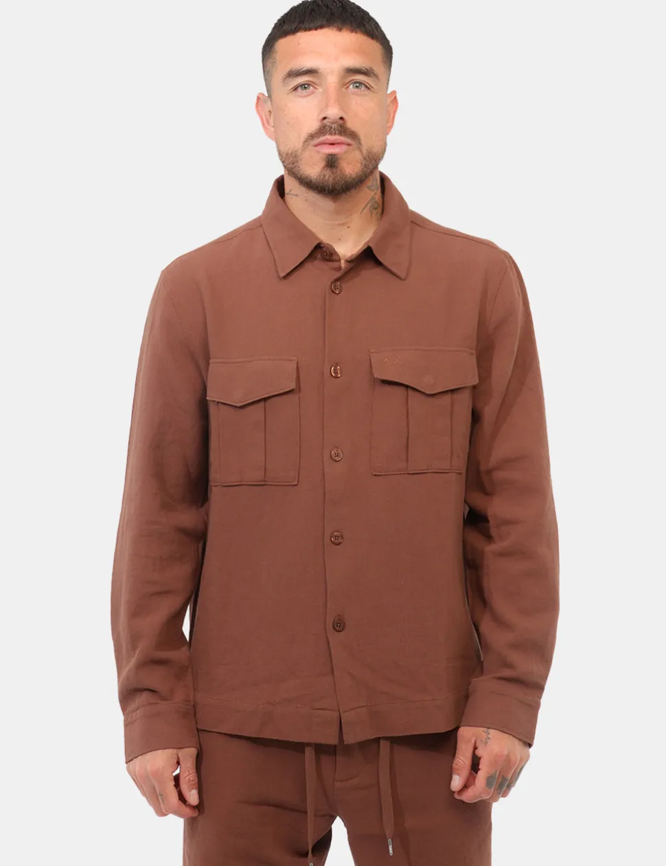 Camicia Sun68 Marrone tg.L