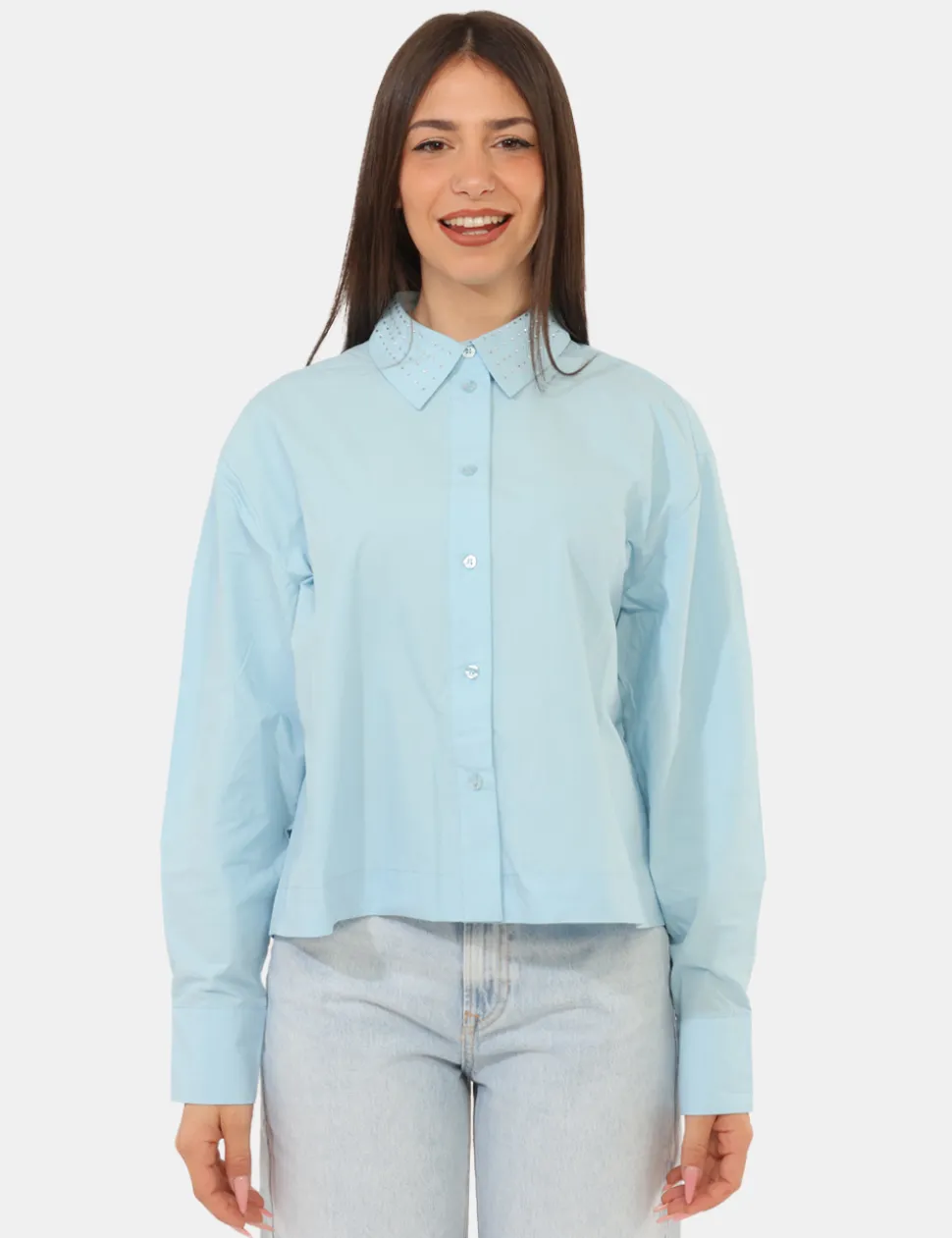 Camicia Twin Set Azzurra