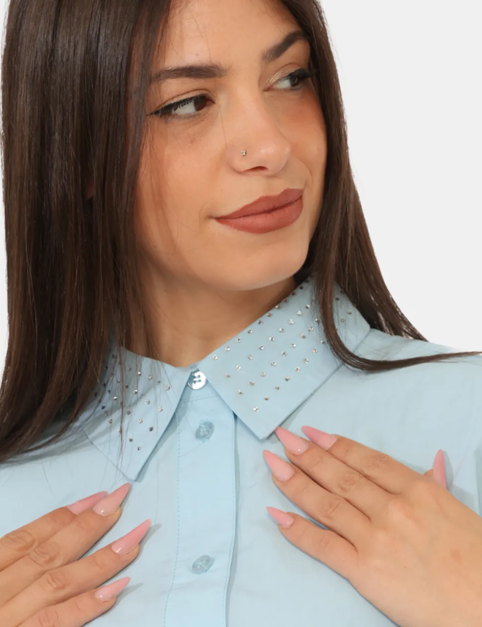 Camicia Twin Set Azzurra