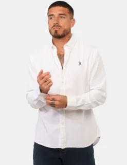 Camicia U.S. Polo Assn. Bianca