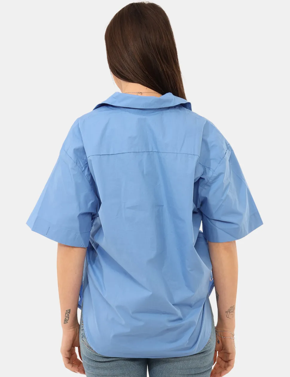 Camicia Via Delle Rose Azzurro