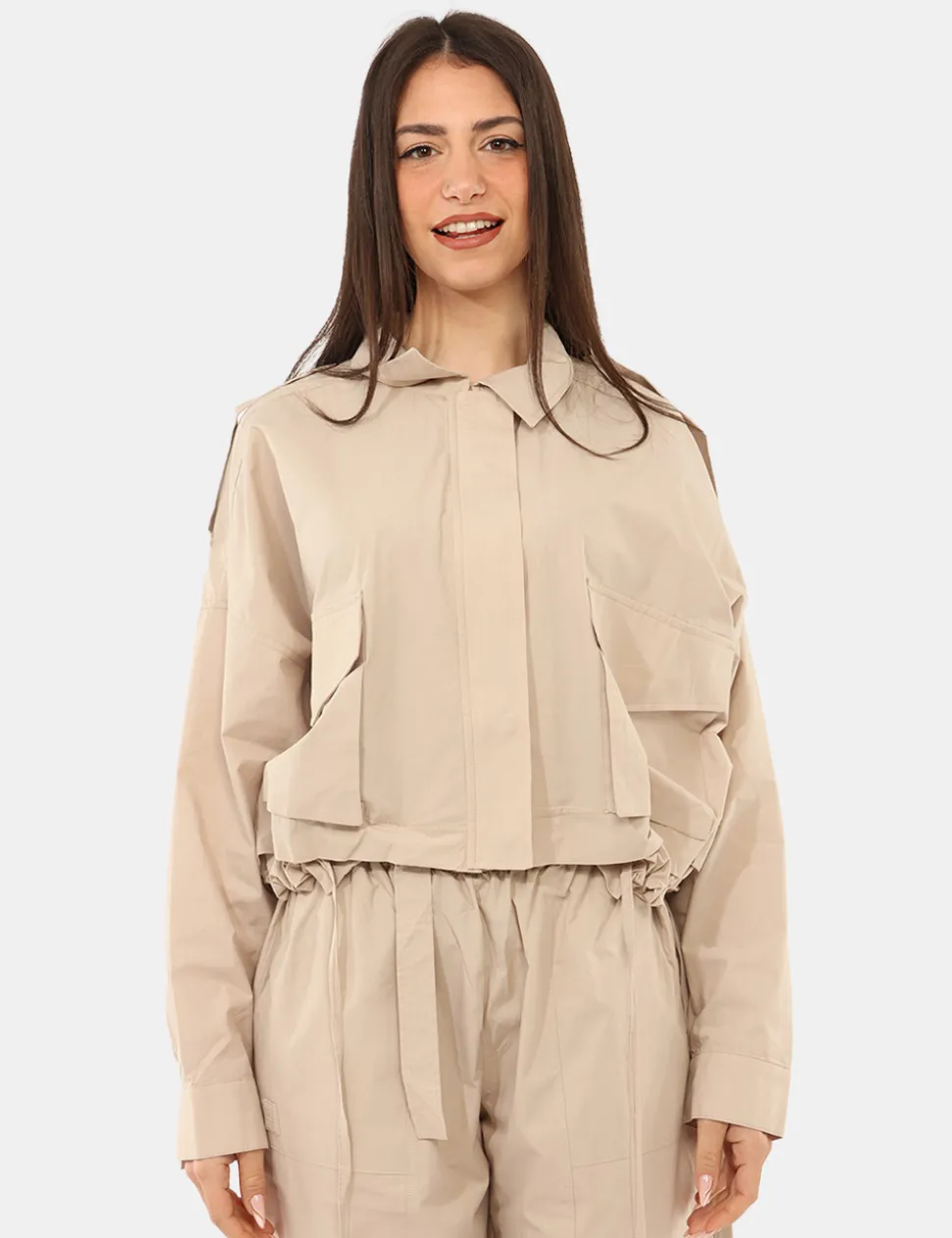 Camicia Via Delle Rose Beige