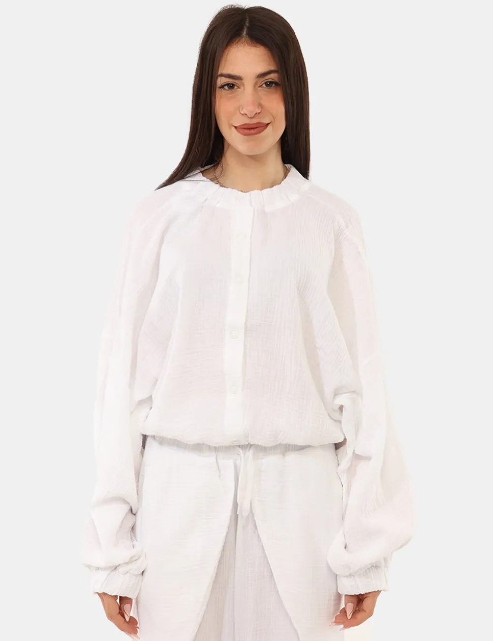 Camicia Via Delle Rose Bianca