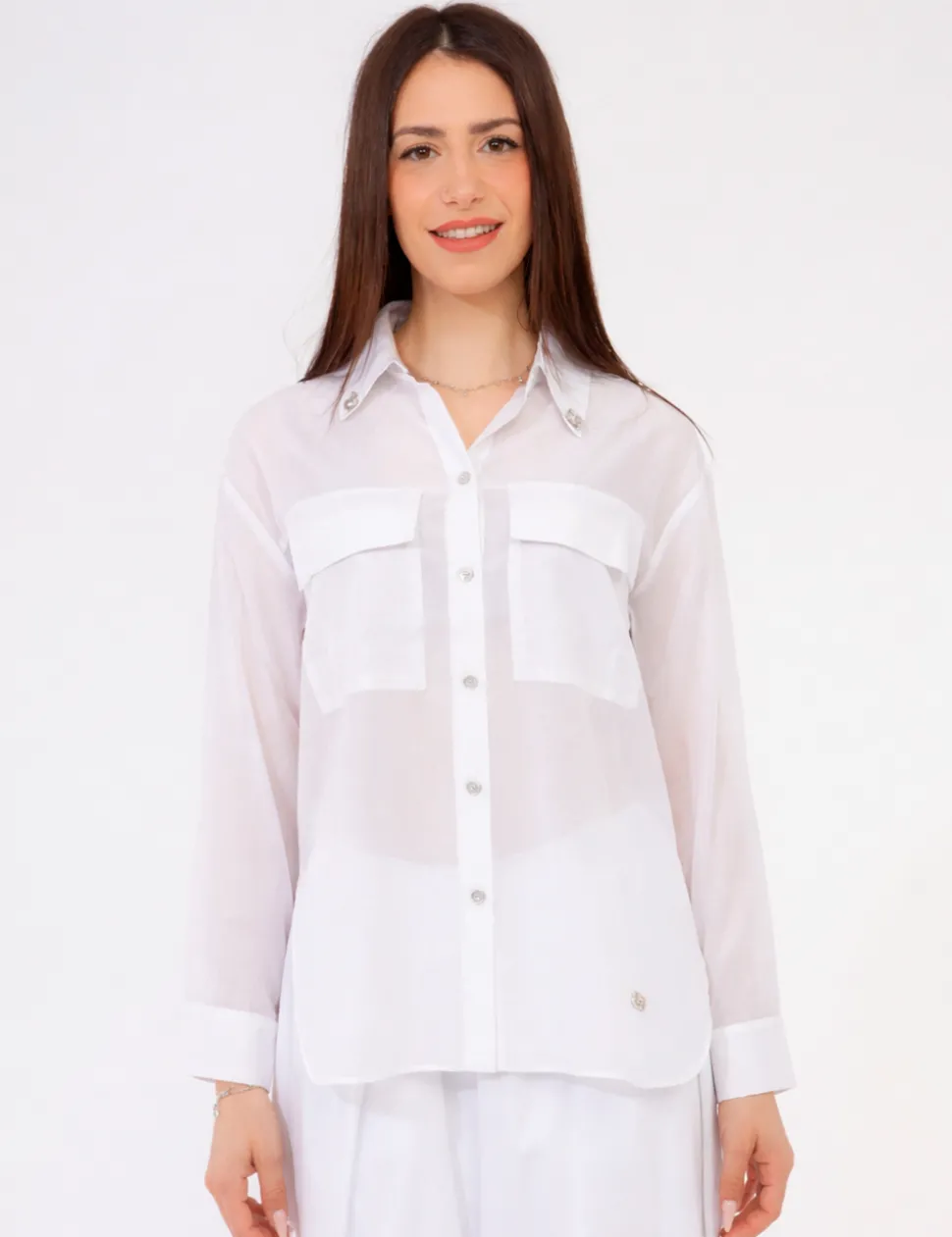Camicia Yes Zee Bianca