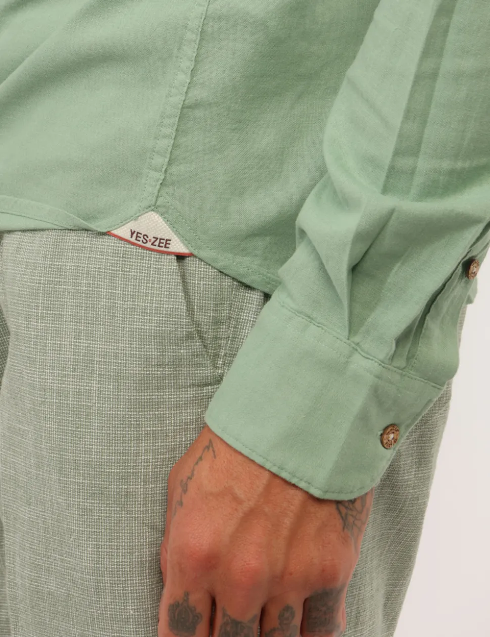 Camicia Yes Zee Verde