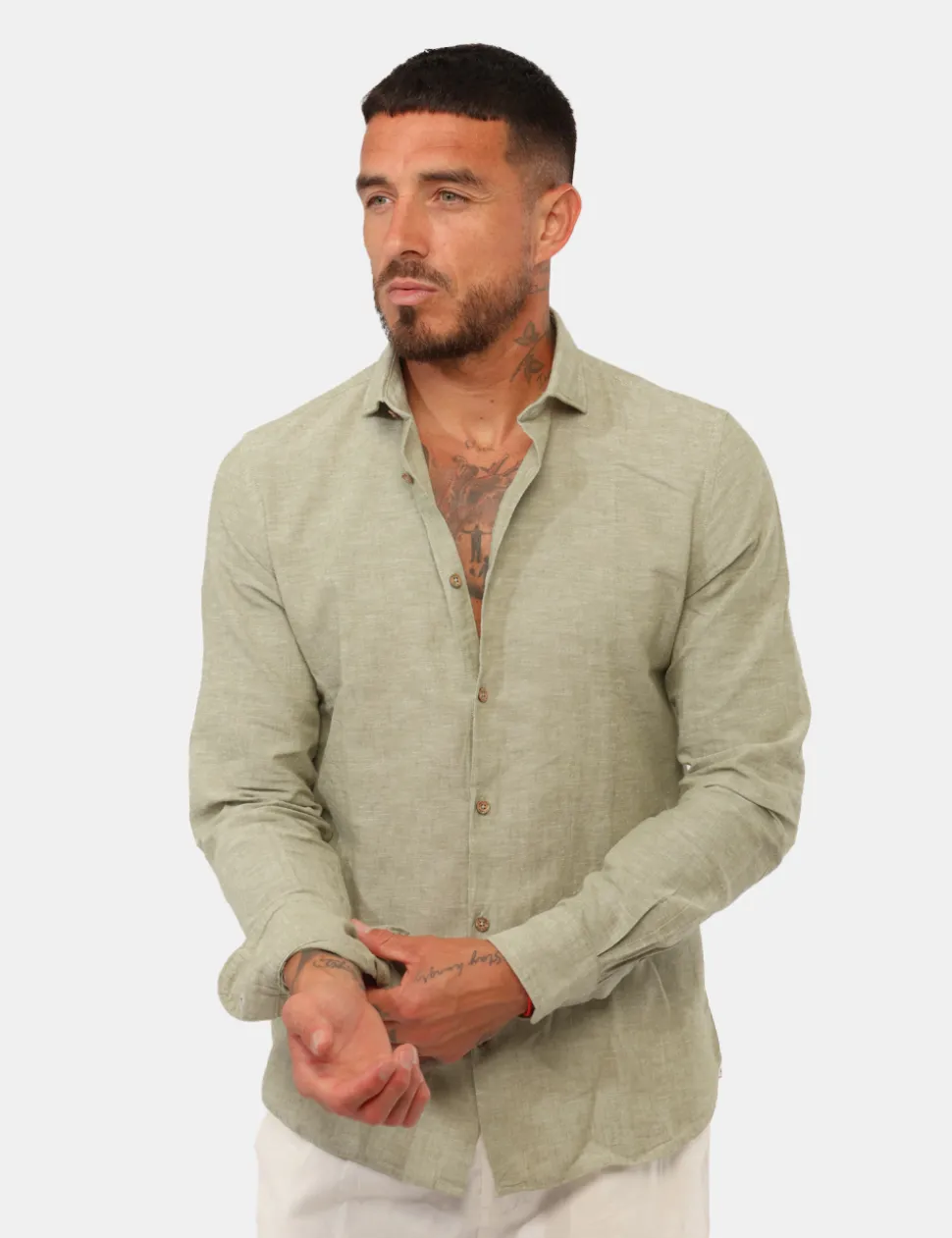 Camicia Yes Zee Verde