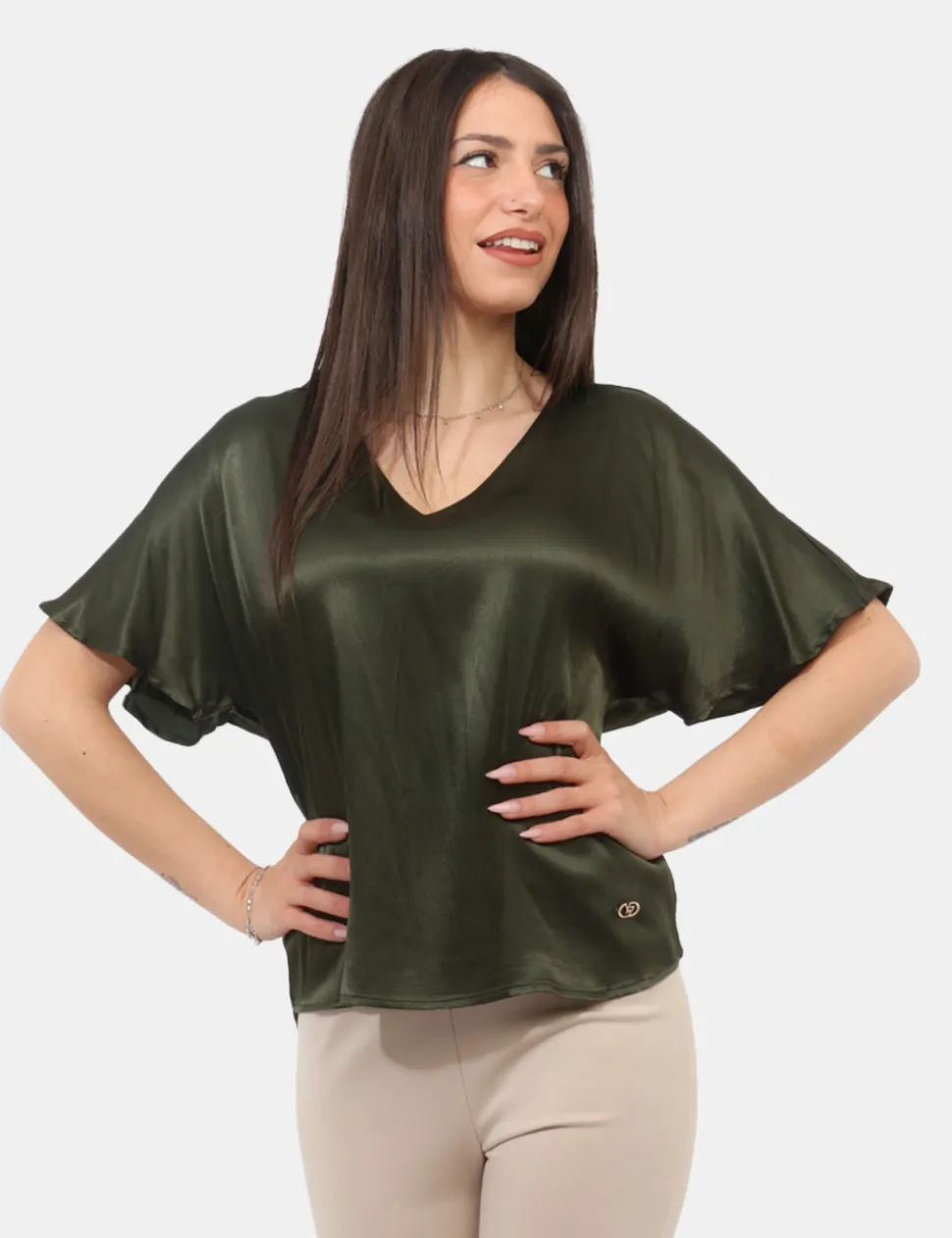 Camicia Yes Zee Verde