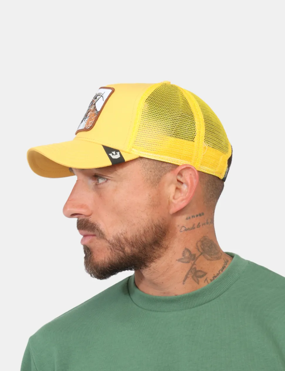 Cappello con visiera Goorin Giallo