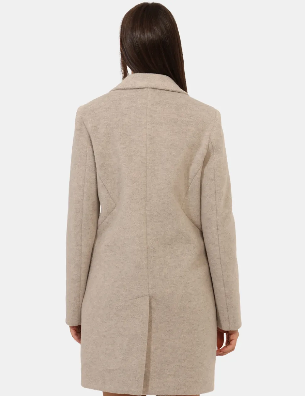 Cappotto Materica Beige