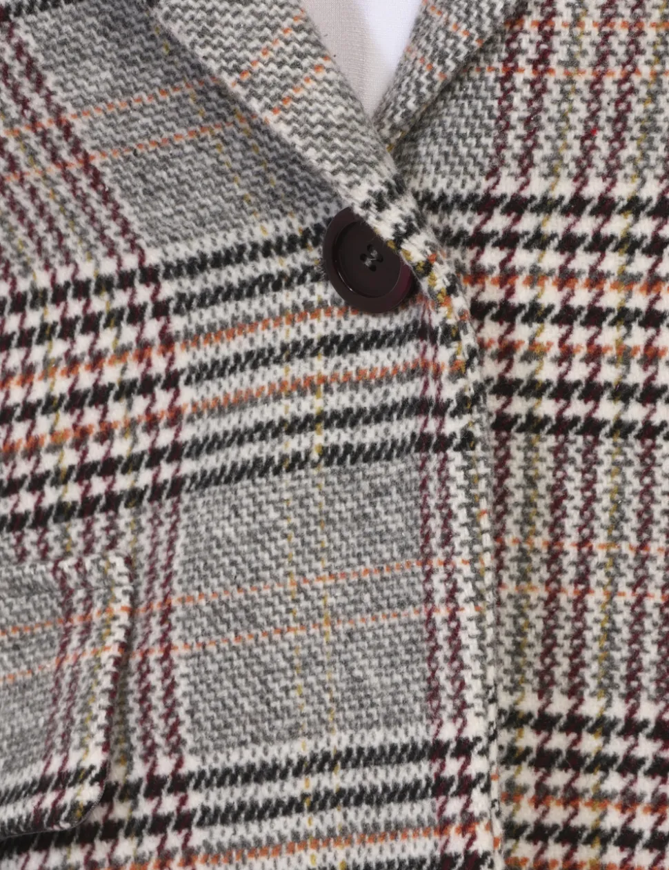 Cappotto Materica Grigio