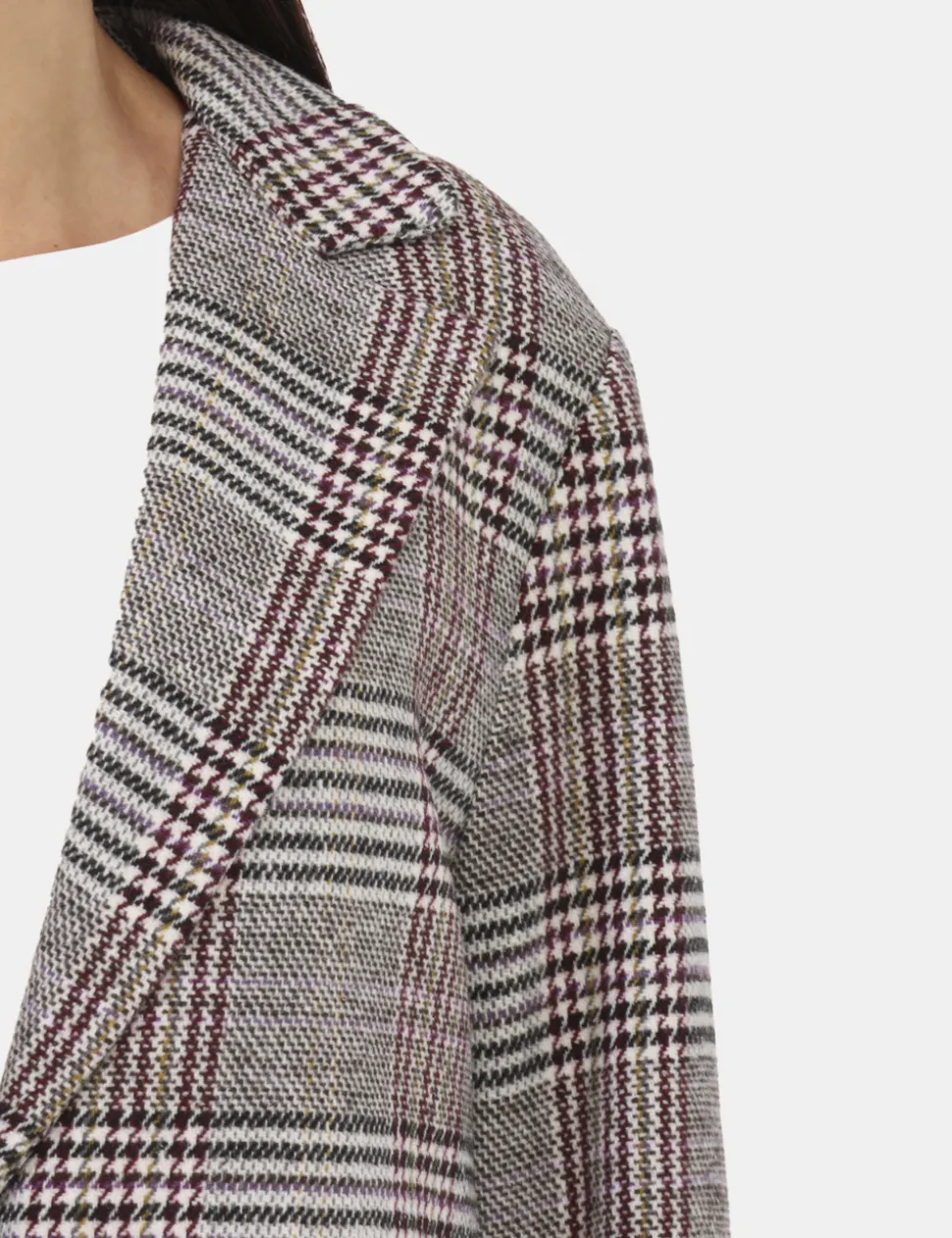 Cappotto Materica Grigio