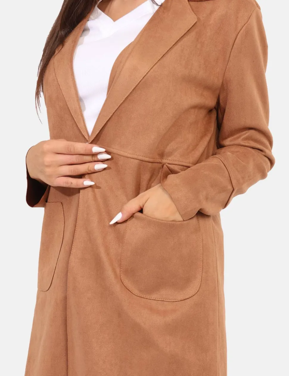 Cappotto Rue De Clerie Marrone