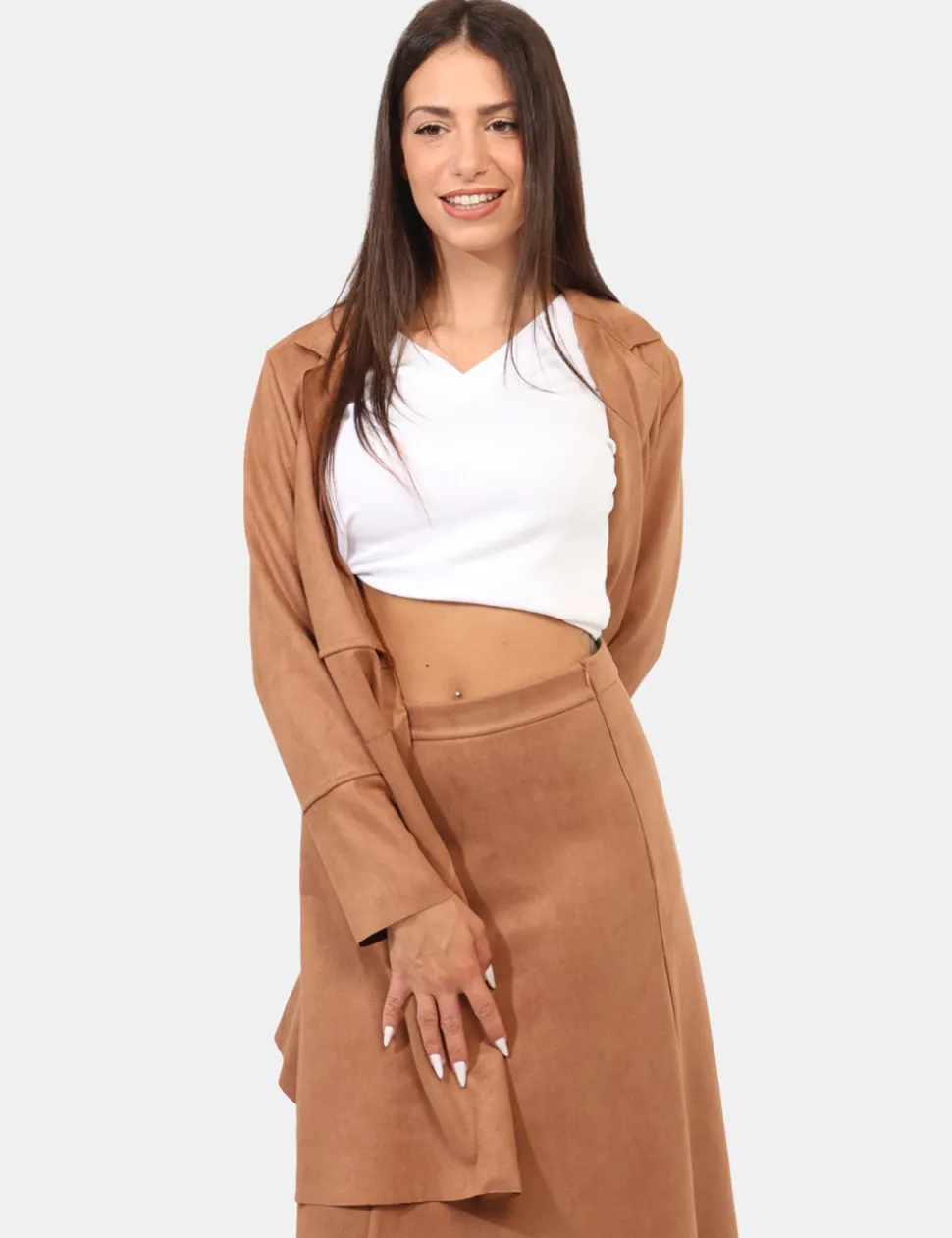 Cappotto Rue De Clerie Marrone